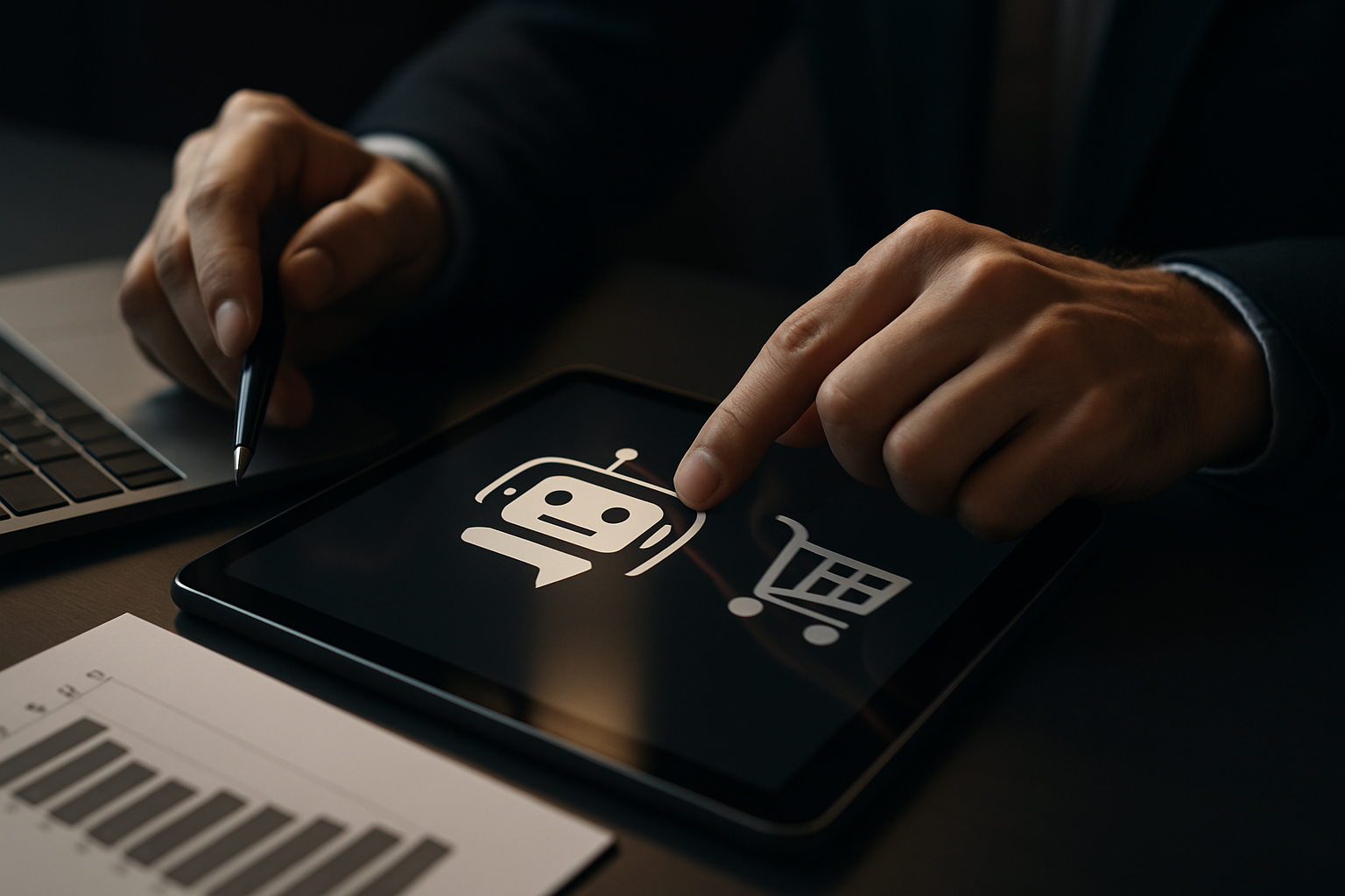 Zdjęcie ilustracyjne do artykułu: chatboty AI dla e-commerce Zdjęcie ilustracyjne do artykułu: chatboty AI dla e-commerce