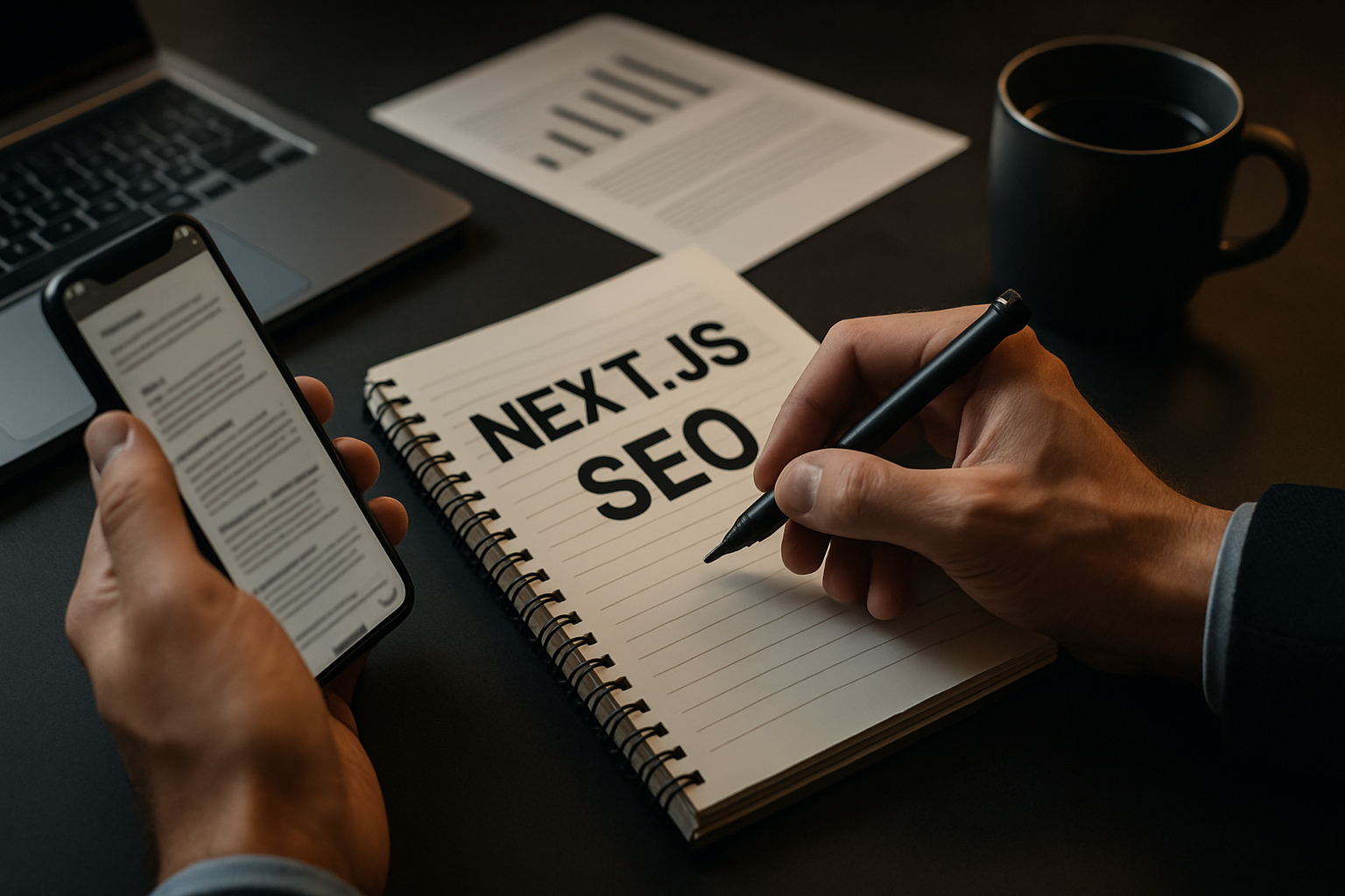 Editorial cover photo for article: Next.js SEO